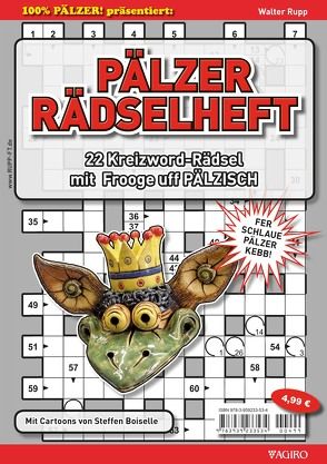 PÄLZER RÄDSELHEFT von Boiselle,  Steffen, Rupp,  Walter