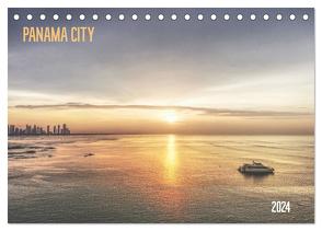 Panama City (Tischkalender 2024 DIN A5 quer), CALVENDO Monatskalender von ruush,  edition