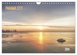 Panama City (Wandkalender 2024 DIN A4 quer), CALVENDO Monatskalender von ruush,  edition