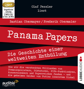 Panama Papers von Obermaier,  Frederik, Obermayer,  Bastian, Pessler,  Olaf