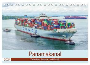 Panamakanal – Zwischen Atlantik und Pazifik (Tischkalender 2024 DIN A5 quer), CALVENDO Monatskalender von Nawrocki,  Markus