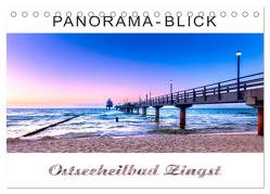 Panorama-Blick Ostseeheilbad Zingst (Tischkalender 2024 DIN A5 quer), CALVENDO Monatskalender von Dreegmeyer,  Andrea