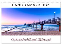 Panorama-Blick Ostseeheilbad Zingst (Wandkalender 2024 DIN A3 quer), CALVENDO Monatskalender von Dreegmeyer,  Andrea