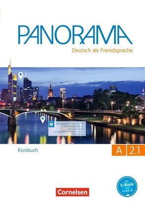 Panorama – Deutsch als Fremdsprache – A2: Teilband 1 von Finster,  Andrea, Giersberg,  Dagmar, Jin,  Friederike, Paar-Grünbichler,  Verena, Williams,  Steve