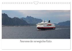 Panoramen der norwegischen Küste (Wandkalender 2024 DIN A4 quer), CALVENDO Monatskalender von Lacher,  Ingrid