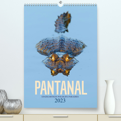 Pantanal – Einzigartiges Wildlife-Paradies (Premium, hochwertiger DIN A2 Wandkalender 2023, Kunstdruck in Hochglanz) von Krutz,  Christina