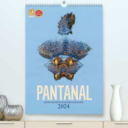 Pantanal – Einzigartiges Wildlife-Paradies (Premium, hochwertiger DIN A2 Wandkalender 2024, Kunstdruck in Hochglanz) von Krutz,  Christina