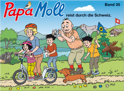 Papa Moll reist durch die Schweiz von Lendenmann,  Jürg, Meier,  Rolf