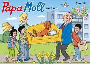 Papa Moll zieht um von Lendenmann,  Jürg, Meier,  Rolf
