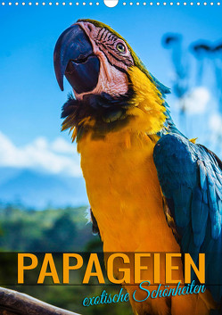Papageien – exotische Schönheiten (Wandkalender 2024 DIN A3 hoch), CALVENDO Monatskalender von Utz,  Renate