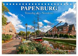 Papenburg – Venedig des Nordens (Tischkalender 2024 DIN A5 quer), CALVENDO Monatskalender von Dreegmeyer,  Andrea