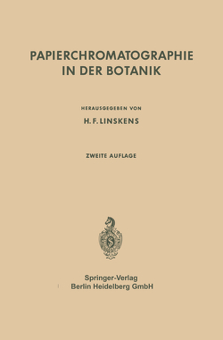 Papierchromatographie in der Botanik von Linskens,  H.F.