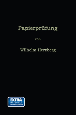 Papierprüfung von Herzberg,  Wilhelm