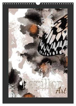 Papillon Art (Wandkalender 2024 DIN A3 hoch), CALVENDO Monatskalender von Koch,  Julia