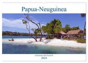 Papua-Neuguinea Geheimnisvolle Inselwelt (Wandkalender 2024 DIN A2 quer), CALVENDO Monatskalender von Scheu,  Thilo