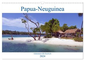 Papua-Neuguinea Geheimnisvolle Inselwelt (Wandkalender 2024 DIN A3 quer), CALVENDO Monatskalender von Scheu,  Thilo