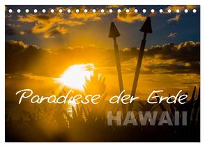 Paradiese der Erde – HAWAII (Tischkalender 2024 DIN A5 quer), CALVENDO Monatskalender von Busch,  Barbara