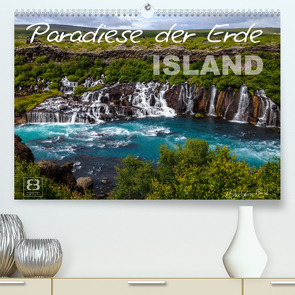 Paradiese der Erde – ISLAND (Premium, hochwertiger DIN A2 Wandkalender 2022, Kunstdruck in Hochglanz) von Busch,  Barbara