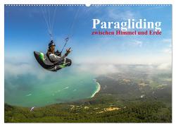 Paragliding – zwischen Himmel und Erde (Wandkalender 2024 DIN A2 quer), CALVENDO Monatskalender von Frötscher - moments in air,  Andy