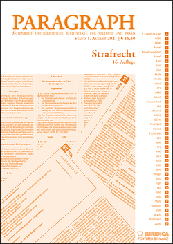 Paragraph – Strafrecht von Birklbauer,  Alois