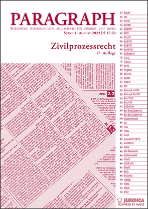 Paragraph – Zivilprozessrecht von Deixler-Hübner,  Astrid