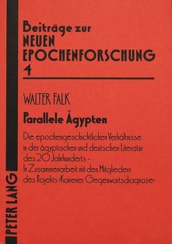 Parallele Ägypten von Falk,  Walter