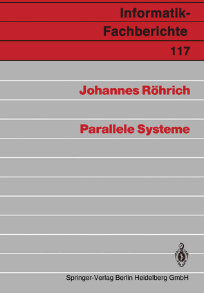 Parallele Systeme von Röhrich,  Johannes