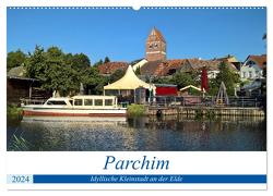 Parchim – Idyllische Kleinstadt an der Elde (Wandkalender 2024 DIN A2 quer), CALVENDO Monatskalender von Rein,  Markus