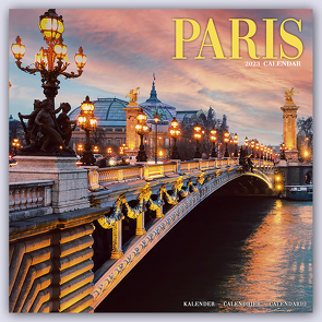 Paris 2023 – 16-Monatskalender