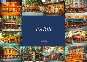 Paris Bistros (Wandkalender 2018 DIN A3 quer) von Meutzner,  Dirk