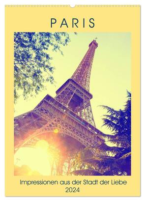 Paris – Impressionen aus der Stadt der Liebe (Wandkalender 2024 DIN A2 hoch), CALVENDO Monatskalender von Müller,  Christian