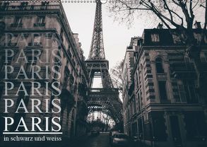 Paris – in schwarz und weiss (Wandkalender 2019 DIN A2 quer) von Lindau,  Christian