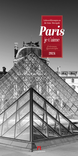 Paris, je t’aime – Literatur-Kalender 2024