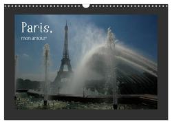 Paris, mon amour (Wandkalender 2024 DIN A3 quer), CALVENDO Monatskalender von Falk,  Dietmar