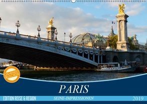 Paris Seine-Impressionen (Wandkalender 2019 DIN A2 quer) von Kruse,  Gisela