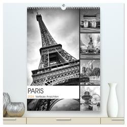 PARIS Vertikale Ansichten (hochwertiger Premium Wandkalender 2024 DIN A2 hoch), Kunstdruck in Hochglanz von Viola,  Melanie