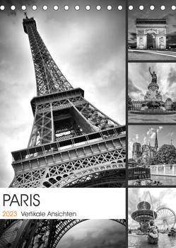 PARIS Vertikale Ansichten (Tischkalender 2023 DIN A5 hoch) von Viola,  Melanie