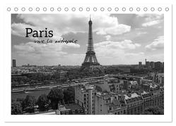 Paris vive la métropole (Tischkalender 2024 DIN A5 quer), CALVENDO Monatskalender von Gabriel,  Stephan