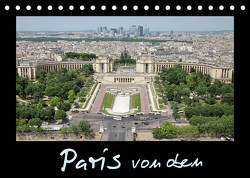 Paris von oben (Tischkalender 2023 DIN A5 quer) von ViennaFrame