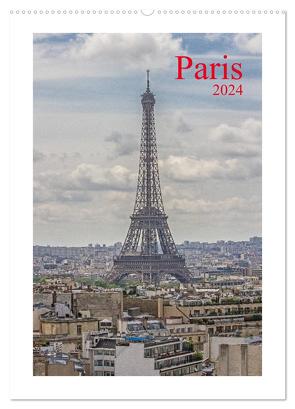 Paris (Wandkalender 2024 DIN A2 hoch), CALVENDO Monatskalender von Leonhardy,  Thomas