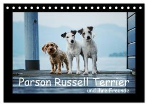 Parson Russell Terrier (Tischkalender 2024 DIN A5 quer), CALVENDO Monatskalender von Köntopp,  Kathrin