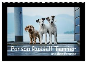 Parson Russell Terrier (Wandkalender 2024 DIN A2 quer), CALVENDO Monatskalender von Köntopp,  Kathrin