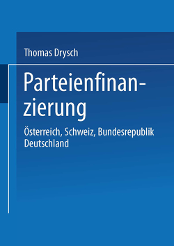 Parteienfinanzierung von Drysch,  Thomas