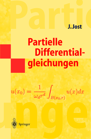 Partielle Differentialgleichungen von Jost,  Jürgen
