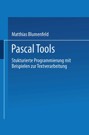 Pascal Tools von Blumenfeld,  Matthias