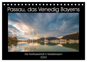 Passau, das Venedig Bayerns (Tischkalender 2024 DIN A5 quer), CALVENDO Monatskalender von Haidl - www.chphotography.de,  Christian