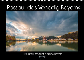 Passau, das Venedig Bayerns (Wandkalender 2022 DIN A2 quer) von Haidl - www.chphotography.de,  Christian