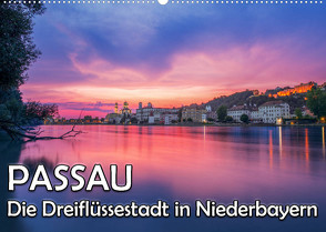 Passau – Die Dreiflüssestadt (Wandkalender 2022 DIN A2 quer) von Haidl,  Christian