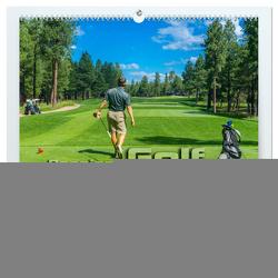 Passion Golf (hochwertiger Premium Wandkalender 2024 DIN A2 quer), Kunstdruck in Hochglanz von Bleicher,  Renate