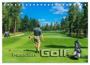 Passion Golf (Tischkalender 2024 DIN A5 quer), CALVENDO Monatskalender von Bleicher,  Renate